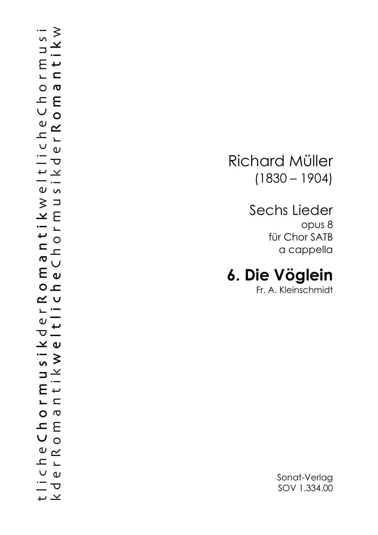 Müller, R. (1830-1904): Die Vöglein